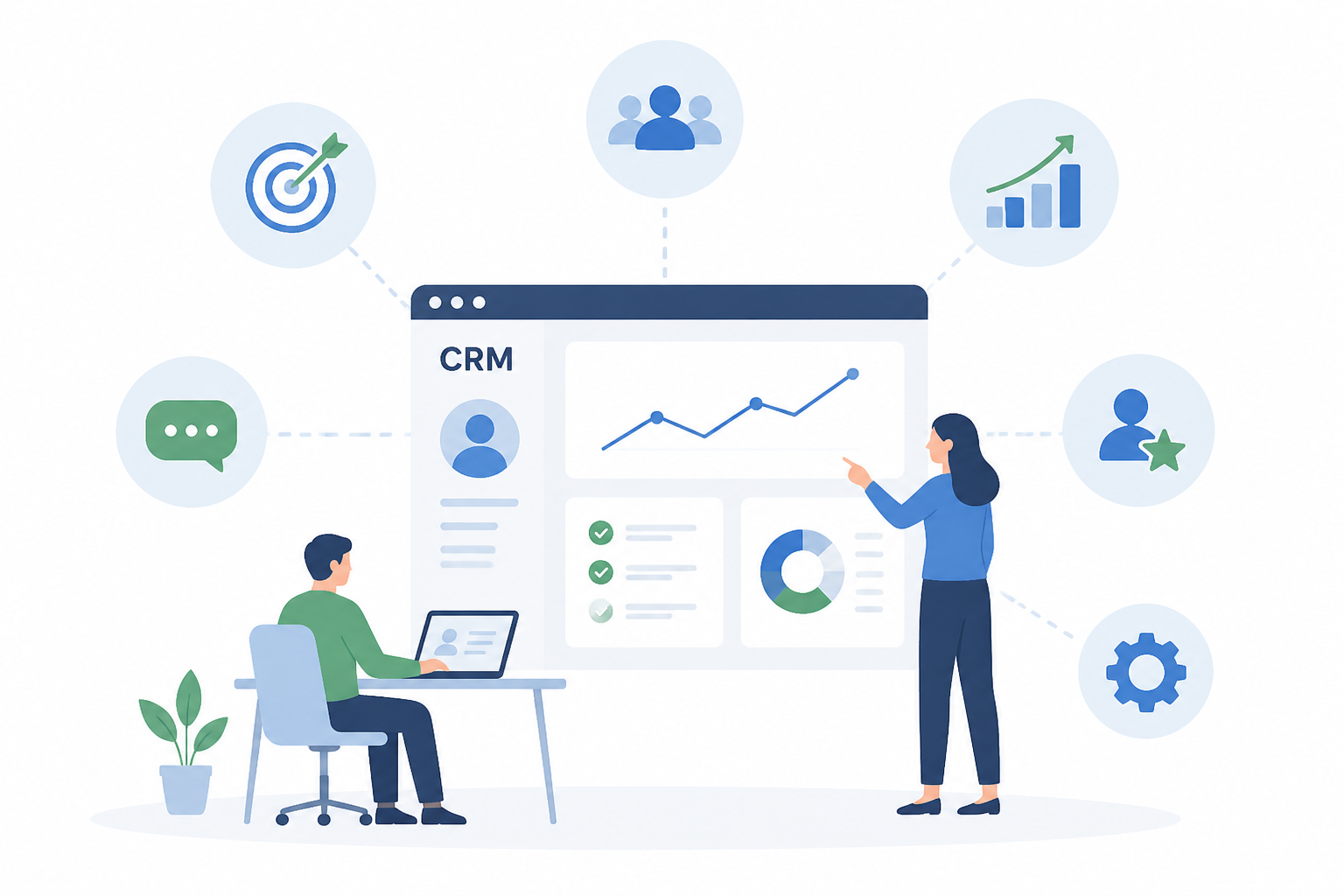 Какие задачи решает CRM-система