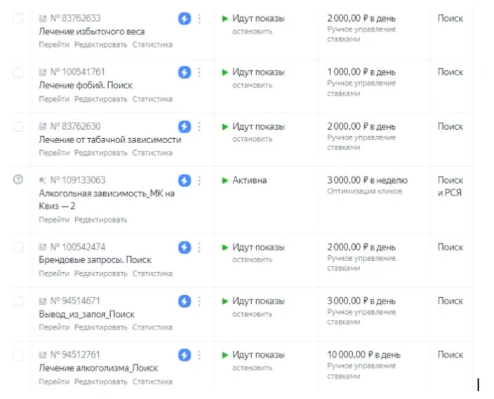 Teros — настройка рекламных кампаний